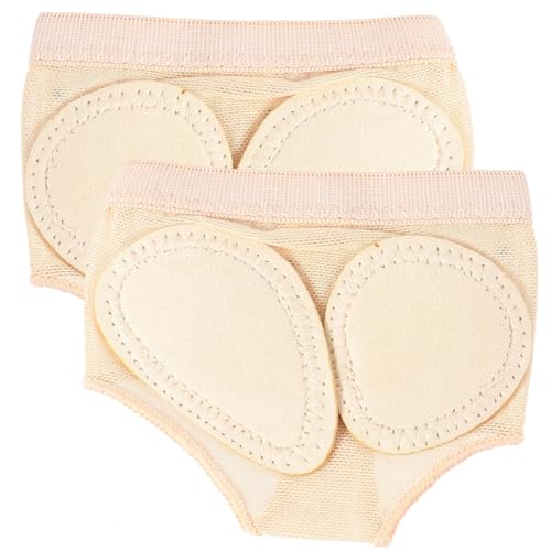 Veemoon Bauchtanz Gymnastikschuhe Halbsohle Tanzschuhe mit Rutschfester Wildledersohle Atmungsaktiv für Ballett Fitness Yoga von Veemoon