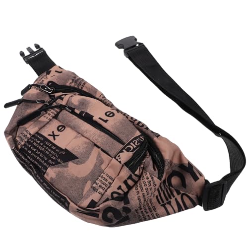 Veemoon Bedruckte Hüfttasche Modische Brusttasche Für Damen Sport-hüfttasche Leicht Reisetasche Mit Muster Für Fitnessstudio Und Wandern von Veemoon