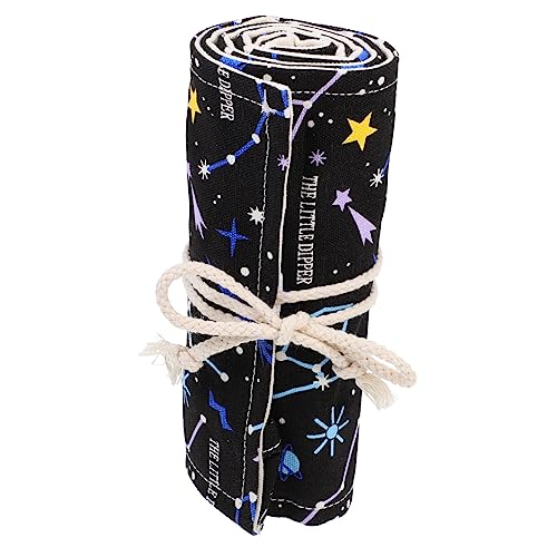 Veemoon 72löcher Portable Skizzenstiftrolle Für Künstler Große Kapazität Federmäppchen Für Buntstifte Für Studenten Und Malerei Strapazierfähiges Und Sicheres Material Fächer von Veemoon