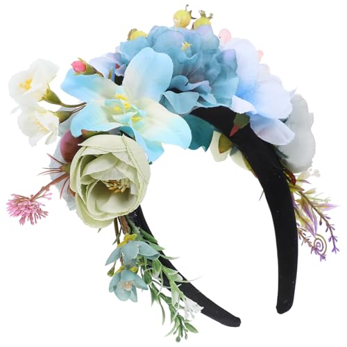 Veemoon Blumen Haarband für Damen Leichtes Komfortables Haarschmuck Accessoire mit Auffälligem Design für Hochzeiten Festivals und Besondere Anlässe für und Mädchen von Veemoon