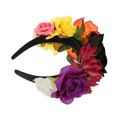 Veemoon Künstliche Haarreifen Für Halloween Und Festliche Anlässe Eleganter Haarschmuck Mit Stilvollen Blumen Für Partys Hochzeiten Und Besondere von Veemoon