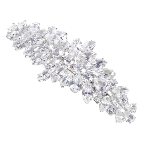 Veemoon Haarspange Für Hochzeit Mit Kopfschmuckstück Für Braut Und Blumenmädchen Langlebiger Haarschmuck Für Frisuren von Veemoon