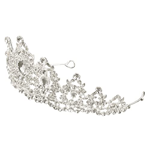 Veemoon Brautkrone mit Funkelnden Strasssteinen Stirnband für Damen und Mädchen Hochzeit Haarschmuck Tiara für Party Abschlussball Cosplay und Festliche Anlässe Weiß Veemoon Brautkrone mit Funkelnden Strasssteinen Stirnband für Damen und Mädchen Hochzeit Haarschmuck Tiara für Party Abschlussball Cosplay und Festliche Anlässe Weiß von Veemoon