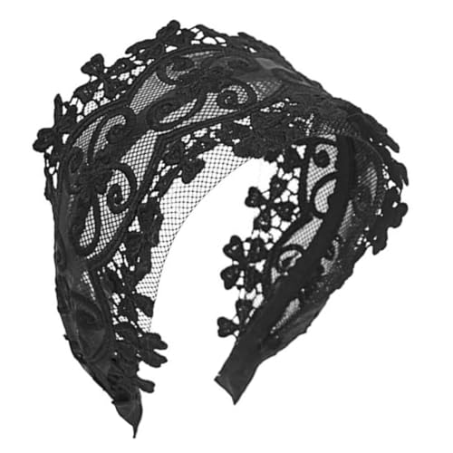 Veemoon Breites Spitzen Stirnband Für Damen Vintage-haarband Kopfschmuck Mit Spitze Breites Haarband Für Frauen Veemoon Breites Spitzen Stirnband Für Damen Vintage-haarband Kopfschmuck Mit Spitze Breites Haarband Für Frauen von Veemoon