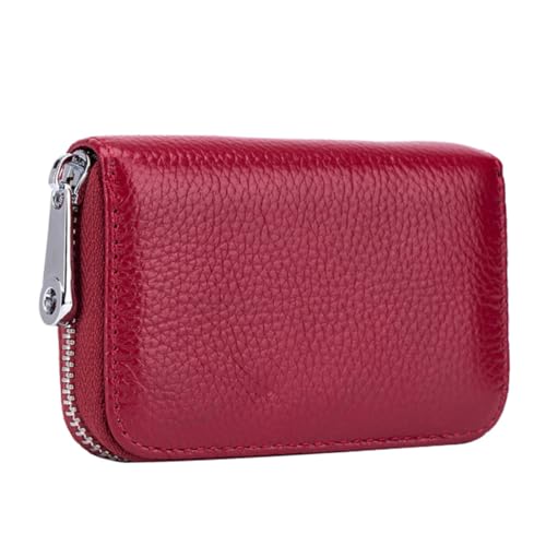 Veemoon Brieftasche mit Diebstahlschutz RFID blockierende kartentasche Brieftasche für RFID-Karten kreditkartenhalter Credit Card Holder portmonee Herren Reißverschluss Brieftasche von Veemoon