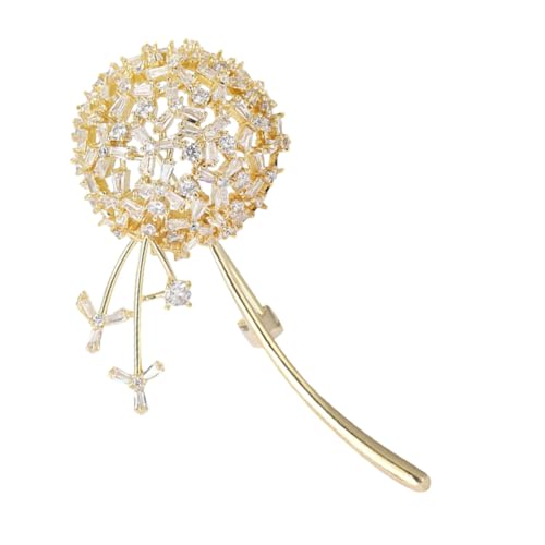 Veemoon Brosche mit Zirkonia Verzierungen Stilvoller Schal Clip für Frauen Vielseitiges Accessoire für Formelle Freizeit Anlässe Sicheres Design von Veemoon