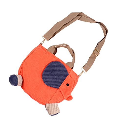 Veemoon Cartoon Design Umhängetasche für Stylische Handtasche Hochwertigem Cord Verstellbarer Schultergurt für Partys Geburtstage Freizeitaktivitäten von Veemoon