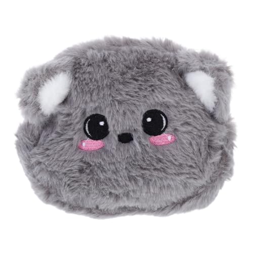 Veemoon Plüsch-Koala-münzgeldbörse Mit Reißverschluss Süße Aufbewahrungstasche Für Münzen Karten Und Kleine Gegenstände Weiches Plüschmaterial Kompakt Für Reise Und Alltag von Veemoon