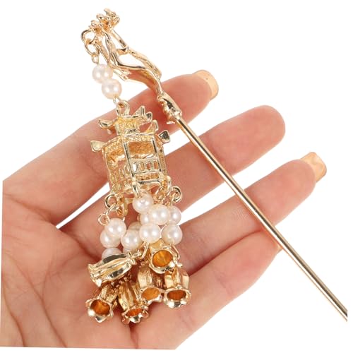 Veemoon Chinesischer Haarnadel Perlen mit Quaste Langer Haarnadel für Haarknoten Hanfu Kostüm Haarschmuck Langlebig und Elegant Geeignet für Damen Geschenkidee zu Valentinstag und von Veemoon