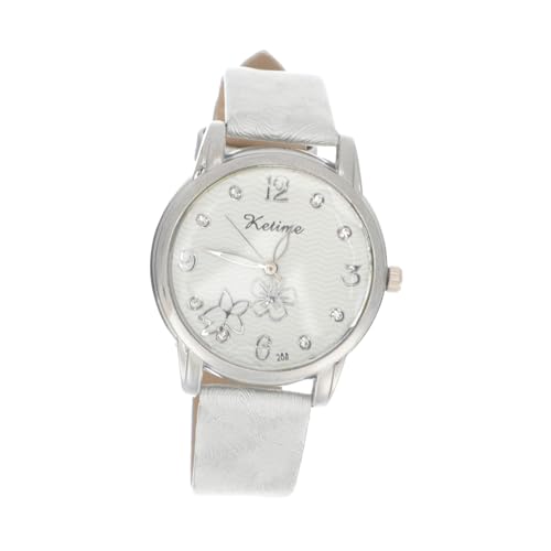 Veemoon Damen Armbanduhr Verstellbare Freizeit Quarzuhr mit Lederarmband Uhr für Mädchen für Frauen Dekorative Armbanduhr von Veemoon