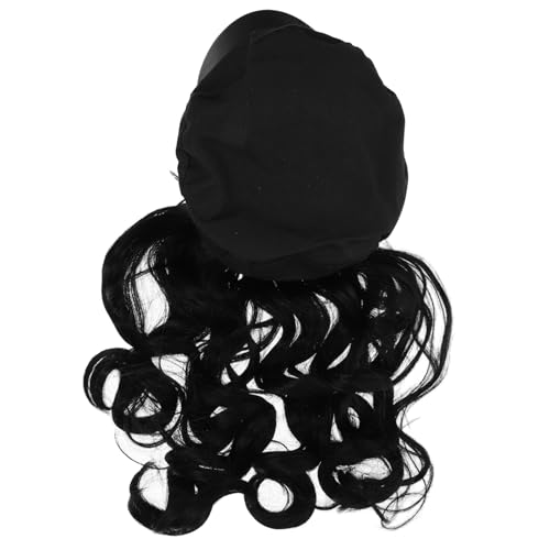 Veemoon Damen Hut Perücke Einteilige Lange Lockige Haarverlängerung mit Modischem Design für Karneval Cosplay und Besondere Anlässe Leicht zu Reinigen aus Hitzebeständigen Synthetischen Veemoon Damen Hut Perücke Einteilige Lange Lockige Haarverlängerung mit Modischem Design für Karneval Cosplay und Besondere Anlässe Leicht zu Reinigen aus Hitzebeständigen Synthetischen von Veemoon