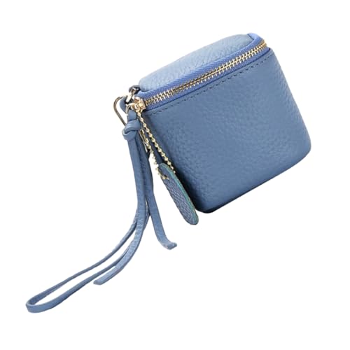 Veemoon Damen Kosmetiktasche Klein mit Reißverschluss und Schlüsselanhänger Handliche Lippenstift und Münzbörse Stilvolle Make Up Tasche für Alltag Reisen Shopping Praktisches von Veemoon