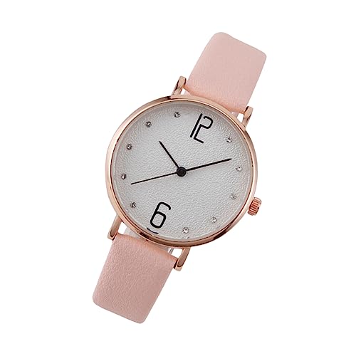Veemoon Damen Quarz-Armbanduhr Mit Diamantverzierung Elegante Casual Uhr Für Schüler Geeignet Für Alltag Partys Und Besondere Anlässe Farbton von Veemoon