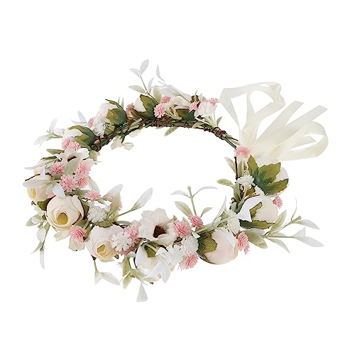 Veemoon Delikater Blumenkranz Haarband Für Frauen Elegantes Braut-stirnband Mit Künstlichen Blumen Für Hochzeiten Festivals Und Partys Verleiht Einen Romantischen Look Veemoon Delikater Blumenkranz Haarband Für Frauen Elegantes Braut-stirnband Mit Künstlichen Blumen Für Hochzeiten Festivals Und Partys Verleiht Einen Romantischen Look von Veemoon