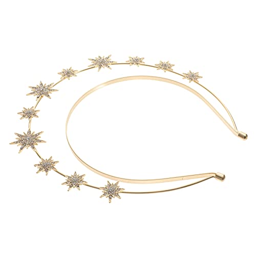 Veemoon Sechszackiger Stern Haarreifen Mit Strass Eleganter Kopfschmuck Für Braut Und Feste Hochwertige Haarschmuck Für Hochzeiten Und Partys Stylisches Accessoire Für Damen von Veemoon