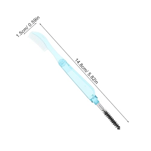Veemoon Doppelseitiger Wimpernkamm Und Faltbarer Brauen-spoolie Mascara-bürste Und Augenbrauenformer Kosmetik-tool Für Make-up-pflege von Veemoon