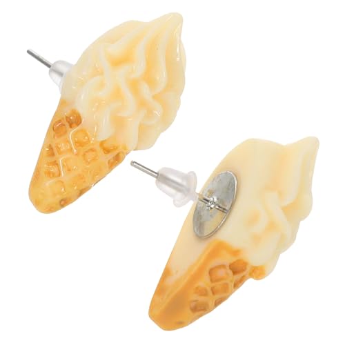 Veemoon Eiscreme Ohrstecker für Damen Leicht und Modisch Kleine Bunte Ohrstecker für Teenager Mädchen Vielseitige Ohrringe für Party Hochzeit Alltag für Frauen und Freundinnen von Veemoon