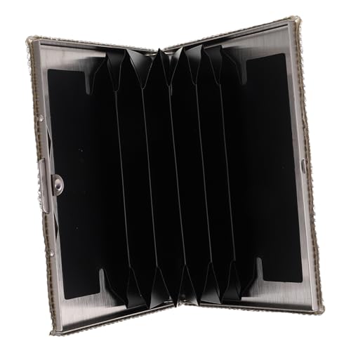 Veemoon Kreditkartenetui Für Damen Mit Strasssteinen Eleganter Kartenhalter Für Visitenkarten Und Kreditkarten Und Tragbar Für Shopping Und von Veemoon