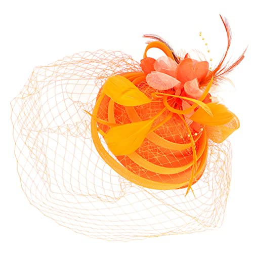Veemoon Eleganter Fascinator Hut mit Federn und Netz für Damen Vielseitiges Haaraccessoire als Haarschmuck oder Stirnband für Tea Parties Hochzeiten und Besondere Anlässe Veemoon Eleganter Fascinator Hut mit Federn und Netz für Damen Vielseitiges Haaraccessoire als Haarschmuck oder Stirnband für Tea Parties Hochzeiten und Besondere Anlässe von Veemoon