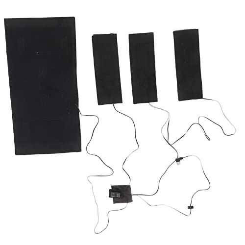 Veemoon Elektrisches Heizkissen Für Kleidung Heizkissen Mit Einstellbarer Temperatur Beheizbare Weste Aus Schnell Warm Werdend Geeignet Für Kissen Und Decken von Veemoon