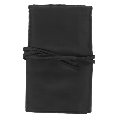 Veemoon Faltbare Kosmetiktasche für Make up Pinsel Kompakter Reise Organizer mit Roll up Design Platzsparend Geeignet für Lippenstifte und Eyeliner Praktischer Schminkpinselhalter für von Veemoon