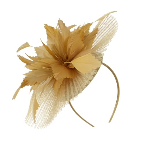 Veemoon Fascinator Hut Für Damen Mit Schleier Und Blumen Eleganter Kopfputz Für Hochzeiten Teepartys Und Besondere Anlässe Stilvolles Accessoire Für Festliche Veranstaltungen von Veemoon