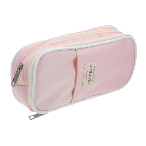 Veemoon Federmäppchen Großem Fassungsvermögen mit Reißverschluss Langlebiger Schreibwaren Organizer für Schule und Büro mit Innenfächern für Erwachsene von Veemoon