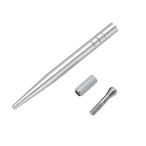 Veemoon Feiner Spitz Zulaufender Augenbrauenstift Silber für Präzise Microblading Handzeichnung Multifunktional Langlebig und Einfach zu Bedienen für Professionelle Kosmetik und Tattoo von Veemoon