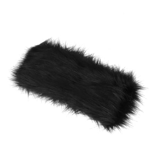 Veemoon Kunstpelz Stirnband für Damen Warmes Kopftuch Einheitsgröße Flauschige Wintermütze Ohrenwärmer für Kaltes Wetter von Veemoon