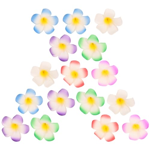 Veemoon Frangipani Haarnadeln 24 Stück Wunderschöne Haarteile für Hochzeiten Feste Kreative Brauthaarnadeln Rutschfest Zart Haarschmuck für Damen von Veemoon