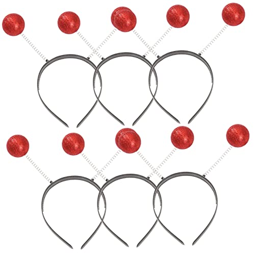 Veemoon Frühlingshaarbänder 6 Stück Glitzer Haarbänder Kinderhaarbänder Party Accessoires Lustige Kopfbedeckung von Veemoon