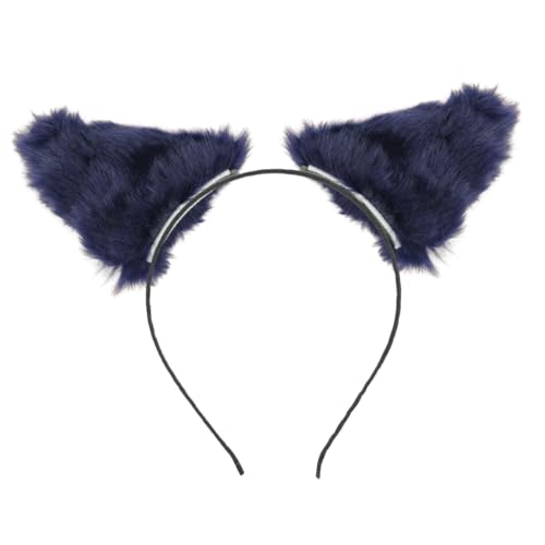 Veemoon Tiere Haarreif Aus Plüschmaterial Halloween Stirnbänder Für Damen Und Mädchen Süße Kopfbedeckung Für Partys Und Kostüme von Veemoon