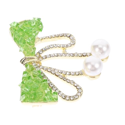 Veemoon Full Drill Brosche retro zierlich Broschen Stifte Broschen und Anstecknadeln Brosche Pin für Frauen Broschennadel für Damen Brosche Strasssteine Green von Veemoon
