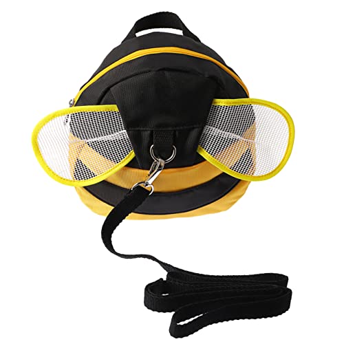 Veemoon Gelber Junge Mädchen-Schultasche Mit Seil Cartoon-Rucksack Anti-Verlust-Schulrucksack Für Gelb Bezauberndes Formdesign Verstellbarer Schultergurt Geeignet Für Arbeitsbücher von Veemoon