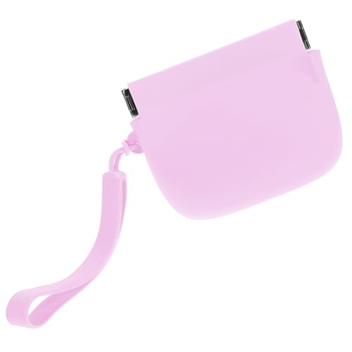 Veemoon Kleine Tragbare Aufbewahrungstasche Selbstschließende Tasche Aus Silikon Praktischer Beutel Für Damen Robust Und Leicht Für Reisen Und Outdoor-aktivitäten Zur Aufbewahrung Von von Veemoon