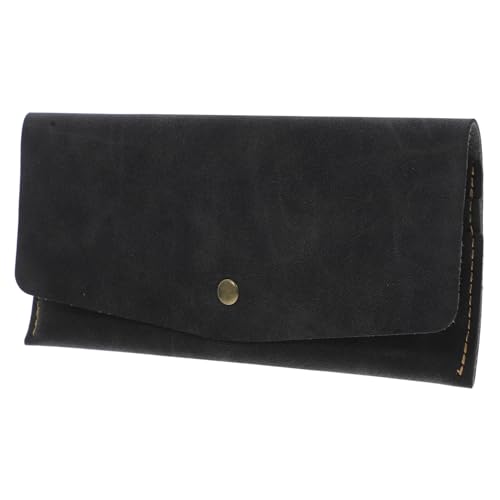 Veemoon Geldbörse Mit Druckknopf Für Damen Quittungsmappe Münzbörse Und Geldhalter Stylischer Quittungs-Organizer von Veemoon