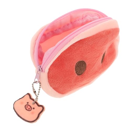 Veemoon Süße Cartoon Münzgeldbörse Damen Geldbörse Mit Kette Kleiner Geldbeutel Aus Plüsch Verstellbare Schlüsselanhänger Geldbörse Für Schlüssel Praktischer Organizer Für von Veemoon