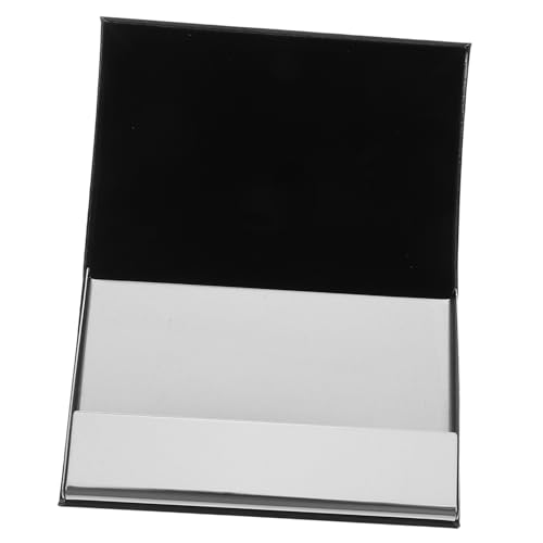 Veemoon Visitenkartenetui Aus Pu Gebogenem Metallverschluss Schlankes Design Für Networking Und Geschäftstreffen von Veemoon