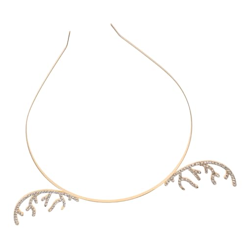 Veemoon Reindeer Haarreif Mit Schneeflocken-akzenten Süßer Kopfschmuck Für Weihnachten Und Halloween Für Erwachsene Und Langlebig Und Für Festliche Anlässe von Veemoon