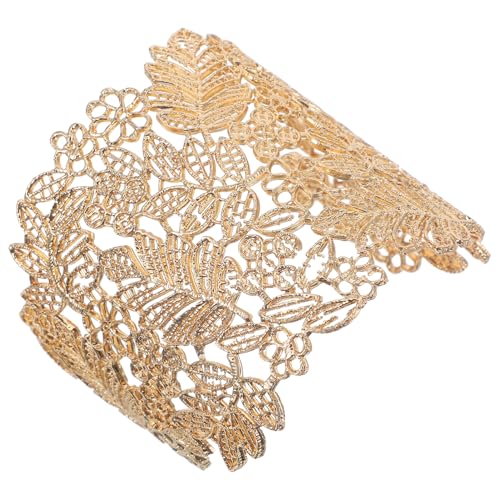 Veemoon Goldenes Spitzenarmband für Damen Hochzeitskleid Accessoire Modischer Handgelenk Anhänger Perfektes für Frauen Stilvolle von Veemoon