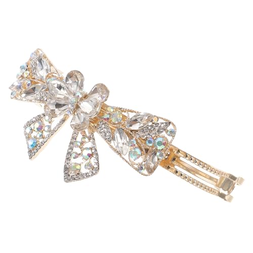 Veemoon Große Haarklammer für Damen mit Schleifen Stabiler Eleganter Haarclip mit Strasssteinen für Dünnes Haar und Vielseitige Frisuren Modisches Styling Accessoire für Mädchen Veemoon Große Haarklammer für Damen mit Schleifen Stabiler Eleganter Haarclip mit Strasssteinen für Dünnes Haar und Vielseitige Frisuren Modisches Styling Accessoire für Mädchen von Veemoon