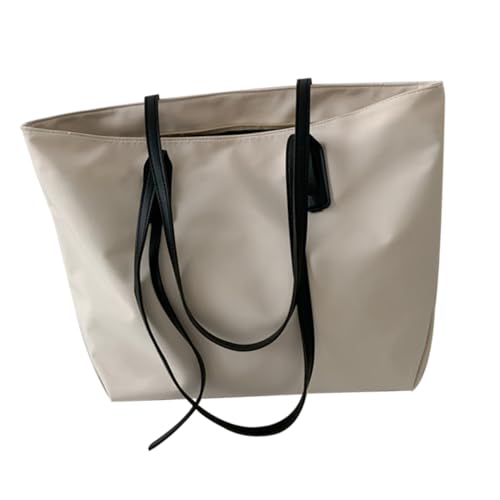 Veemoon Große Kapazität Alltags Handtasche Strapazierfähigem Canvas Vielseitig Einsetzbar für Einkäufe Partys Freizeitaktivitäten Tragbar Hand oder Schultertasche Modisches Design von Veemoon