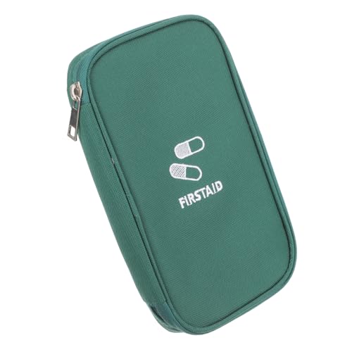 Veemoon Große Tragbare Medikamententasche mit Reißverschluss Leichter Reiseapotheke Organizer für Unterwegs Wasserabweisend Vielseitig Einsetzbar für Auto Outdoor Familie und Notfälle von Veemoon