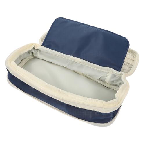 Veemoon Großes Federmäppchen mit Reißverschluss Vielseitiger Stifte Kosmetik Organizer Tragbare Mäppchen für Schule und Büro Langlebig Leicht zu Reinigen Praktisches Geschenk für Schüler von Veemoon