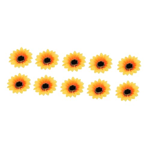 Veemoon 20stücke Teiliges Sonnenblume Haarklammern Für Mädchen Rutschfeste Haarspangen Für Partys Hochzeiten Und Tägliches Styling Zeitloser Haarschmuck Für Gelegenheit von Veemoon
