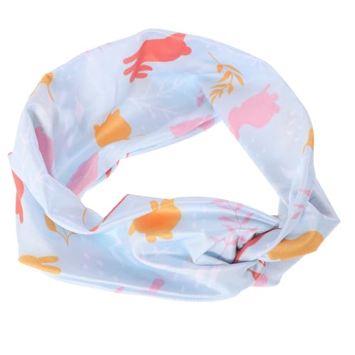 Veemoon Haarband Für Mit Elastischem Design Rutschfeste Bunny Print Stirnband Für Yoga Laufen Und Outdoor-aktivitäten Als Sportliches Accessoire Für Ostern von Veemoon