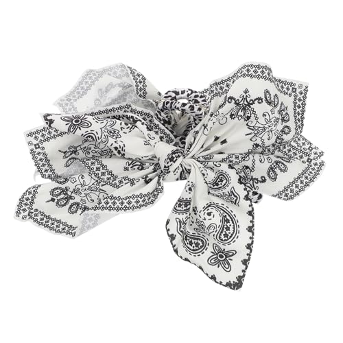 Veemoon Vintage Haarspange Mit Schleife Für Damen Große Rutschfeste Krallenklammern Doppelseitige Haarklammern Für Dickes Und Lockiges Haar Eleganter Haarschmuck Für Besondere Anlässe von Veemoon