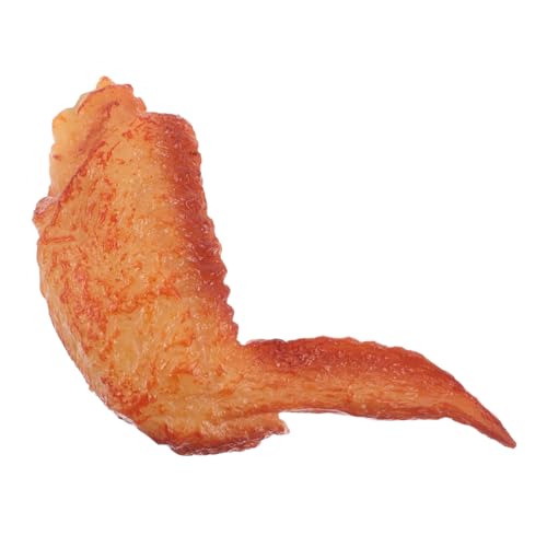 Veemoon Hähnchenflügel-haarspangen Aus Pvc Realistische Food-haaraccessoires Seitliche Haarspange Lustige Kopfbedeckung Für Partys Und Fotografie-requisiten von Veemoon