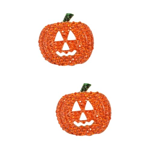 Veemoon Halloween-Anstecknadel Mit Kürbis- Und Geisterdesign Verziert Mit Strasssteinen – Stilvolle Brosche Für Herbst Und Thanksgiving Dekorationen Geschenkidee von Veemoon