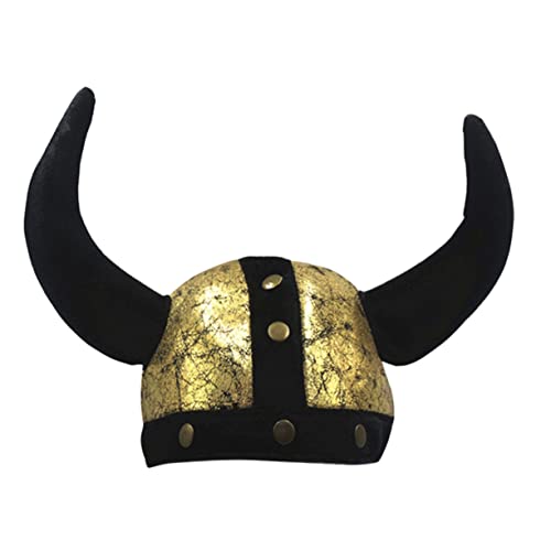 Veemoon Halloween Ox Horn Hut Einzigartige Dekoration Für Partys Cosplay Und Spezielle Anlässe Komfortable Langlebige Kopfbedeckung Für Erwachsene von Veemoon
